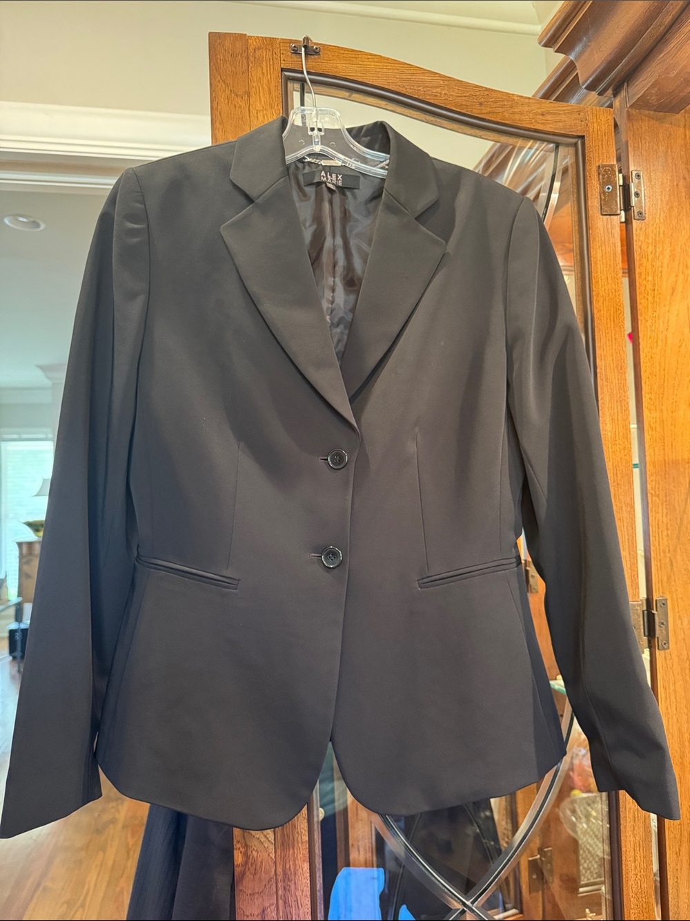 Alex Marie Black Classic Two-Button Women's Blazer